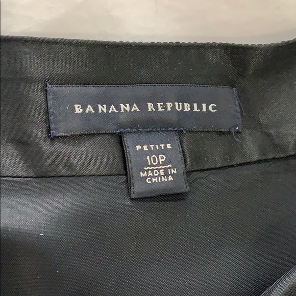 Banana Republic Black Silk Miniskirt - Picture 4 of 5